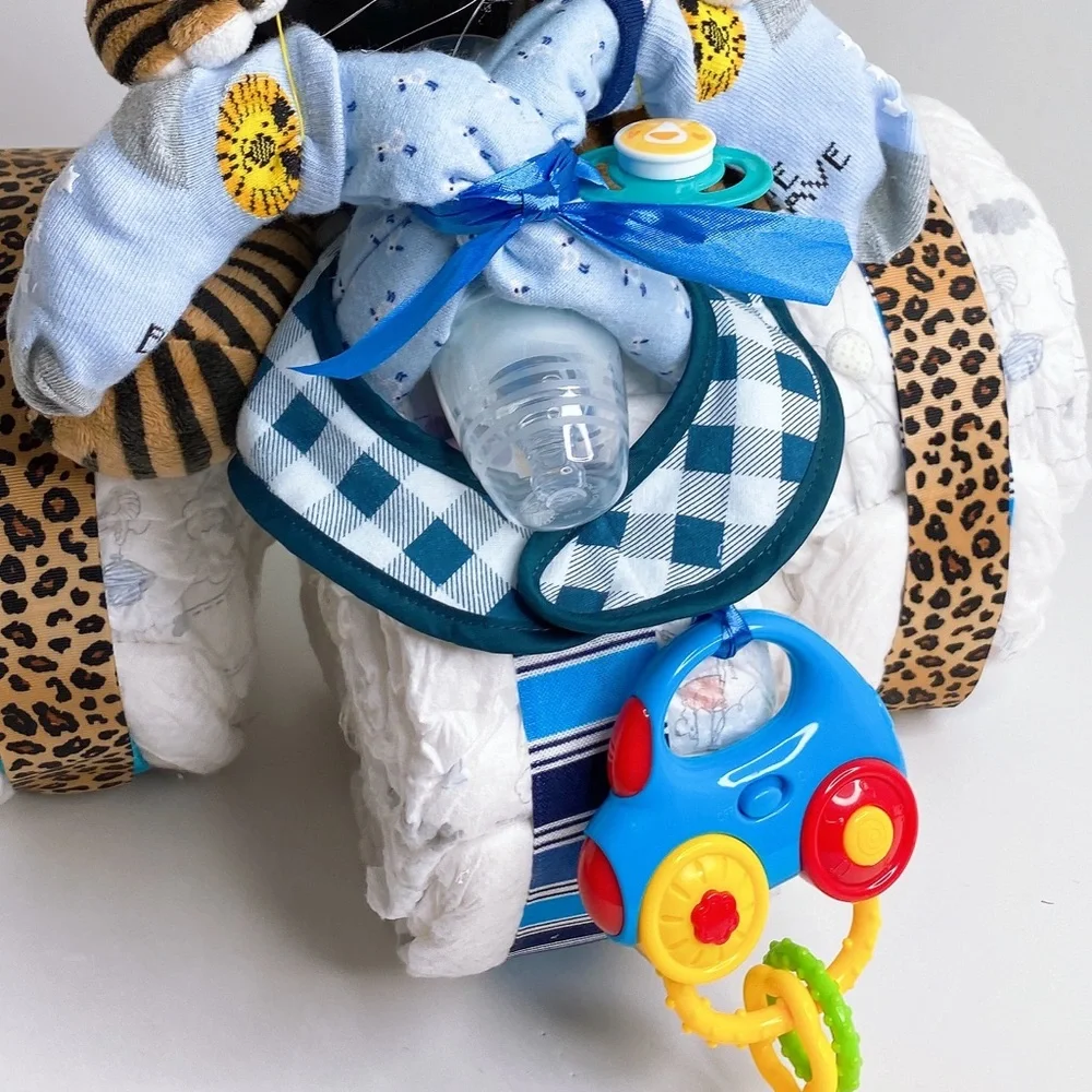 Motorcycle Diaper Cake